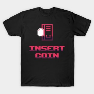 Insert Coin Retro Arcade T-Shirt